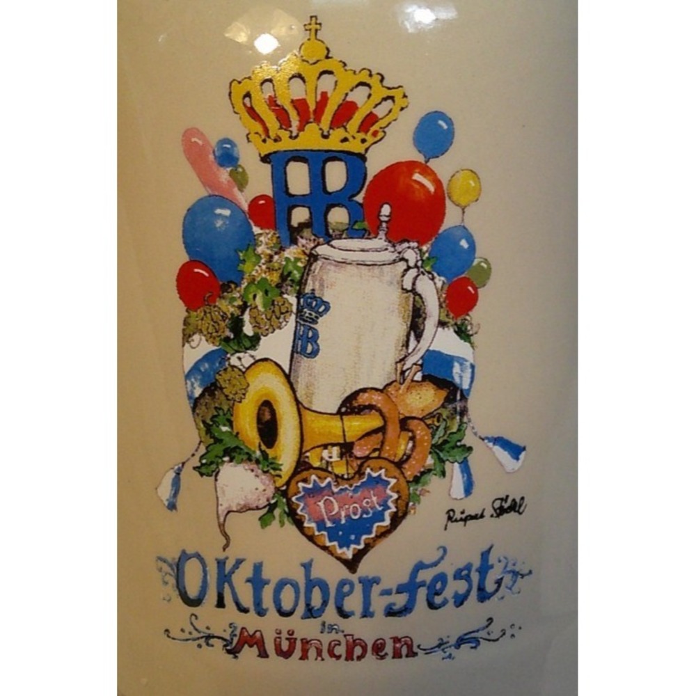 "Oktoberfest Munchen"  .5L Beer Stein Bavaria,Germany